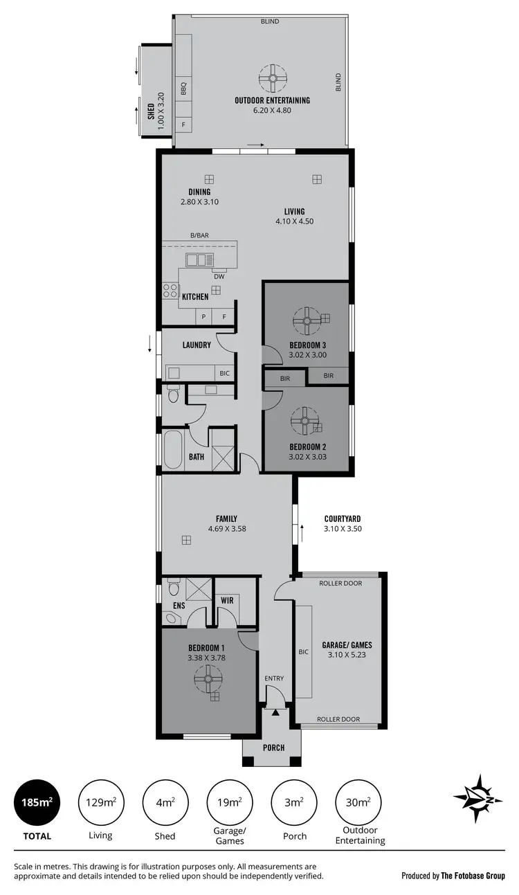 Floorplan of Homely house listing, 15A Scott Street, Osborne SA 5017