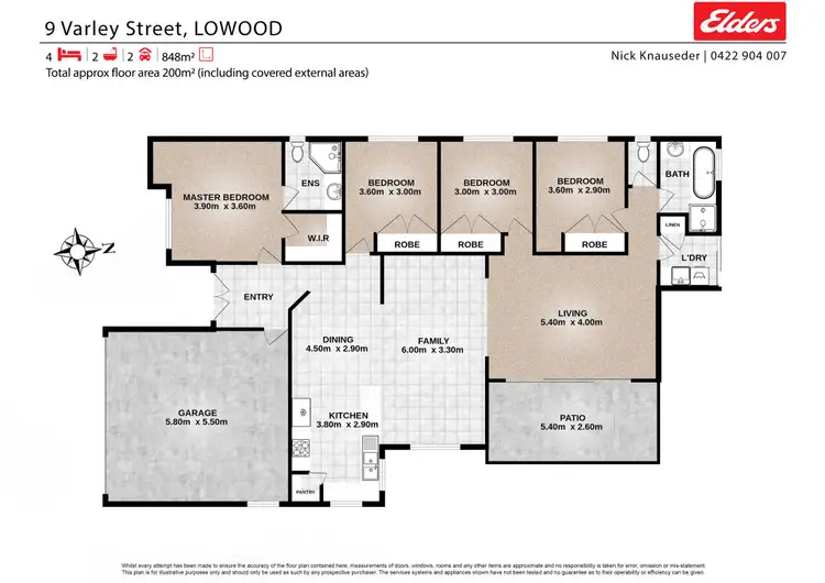 Floorplan of Homely house listing, 9 Varley Street, Lowood QLD 4311