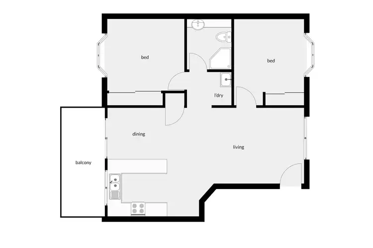 Floorplan of Homely apartment listing, 5/165-169 McLeod Street, Cairns North QLD 4870