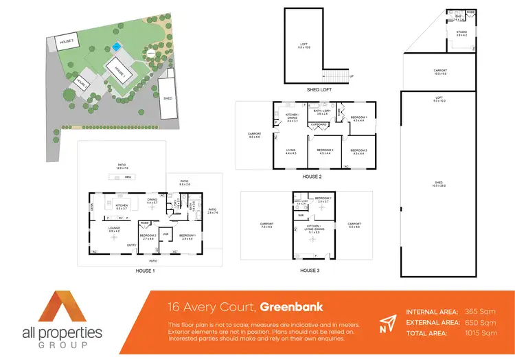 Floorplan of Homely house listing, 16 Avery Court, Greenbank QLD 4124