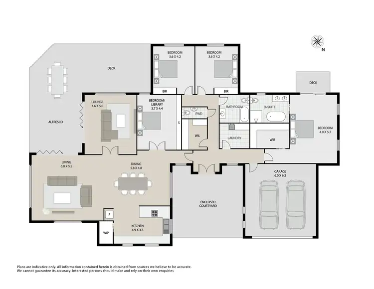 Floorplan of Homely house listing, 8 Skyline Avenue, Grindelwald TAS 7277