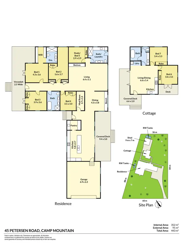 Floorplan of Homely house listing, 45 Petersen Road, Camp Mountain QLD 4520