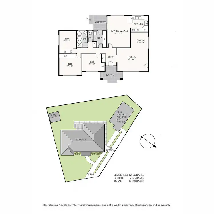 Floorplan of Homely house listing, 3 Albany Court, Endeavour Hills VIC 3802