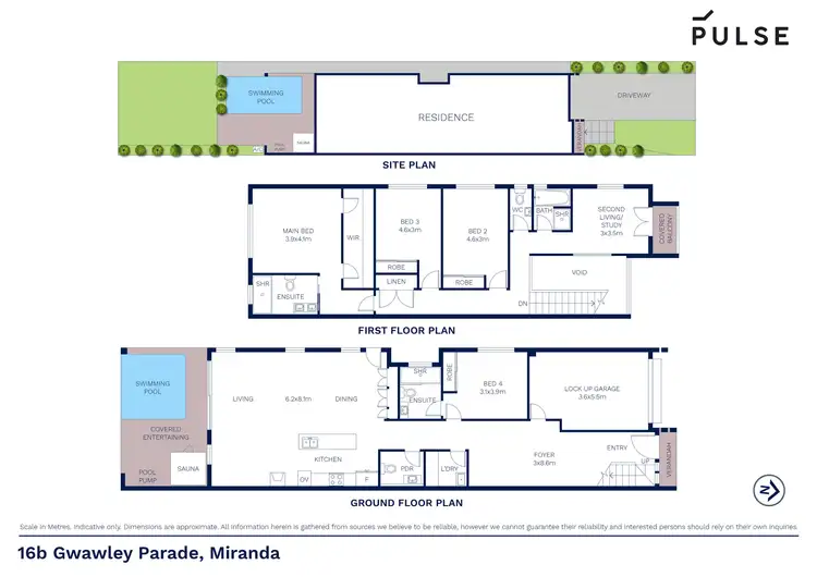 Floorplan of Homely house listing, 16B Gwawley Parade, Miranda NSW 2228