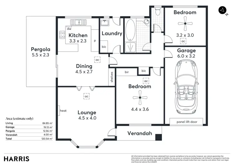 Floorplan of Homely unit listing, 3/62 Luhrs Road, Payneham South SA 5070