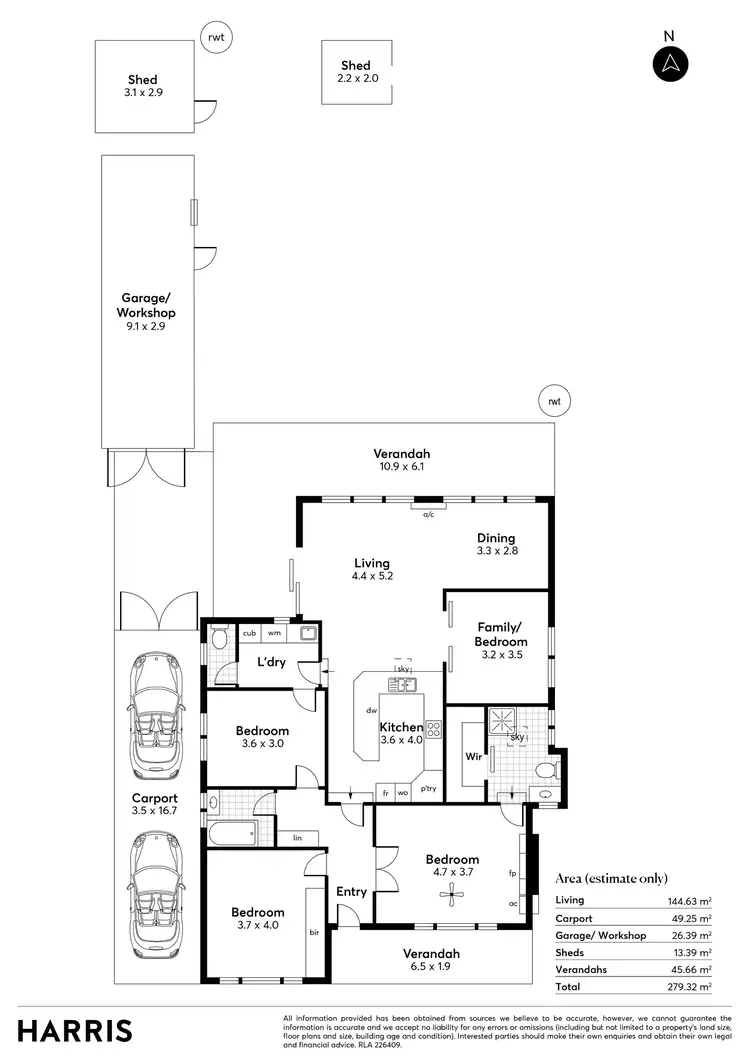 Floorplan of Homely house listing, 20 Third Avenue, St Morris SA 5068