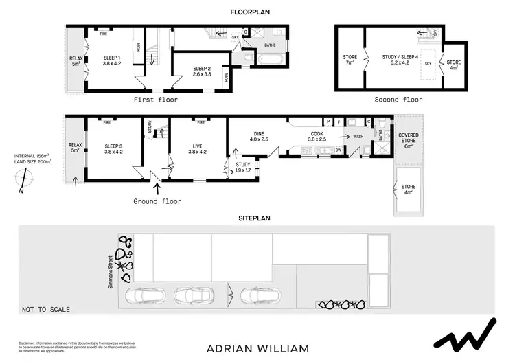 Floorplan of Homely house listing, 19 Simmons Street, Enmore NSW 2042