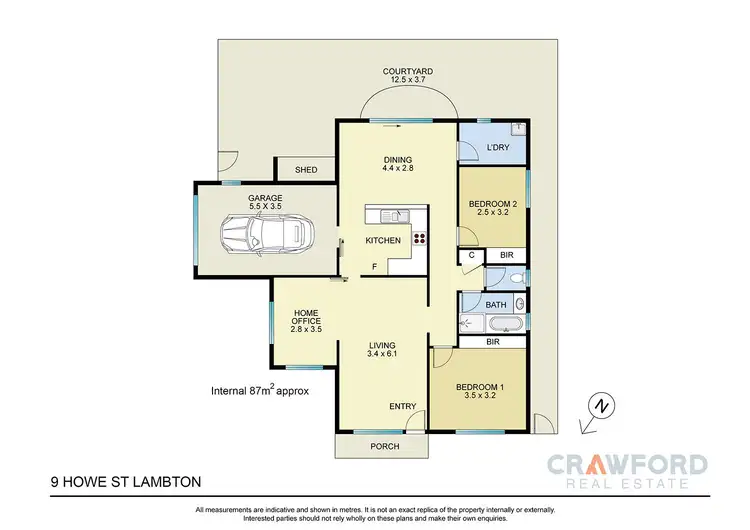 Floorplan of Homely house listing, 9 Howe Street, Lambton NSW 2299