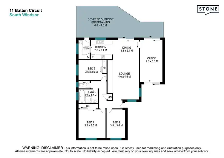 Floorplan of Homely house listing, 11 Batten Circuit, South Windsor NSW 2756