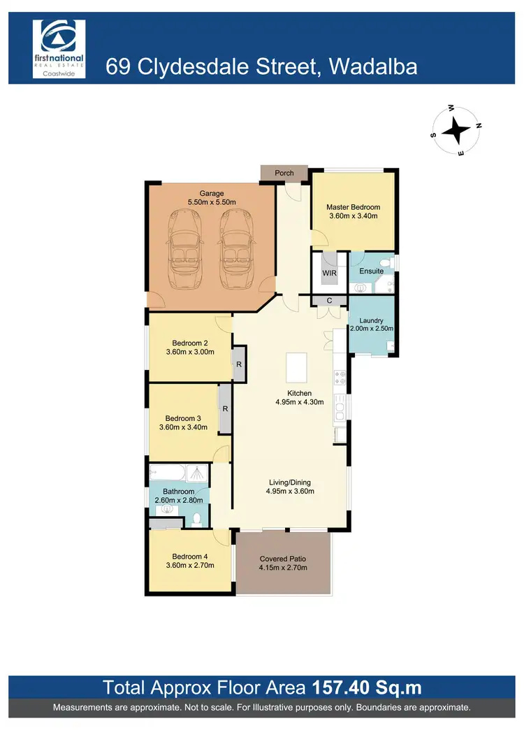 Floorplan of Homely house listing, 69 Clydesdale Street, Wadalba NSW 2259