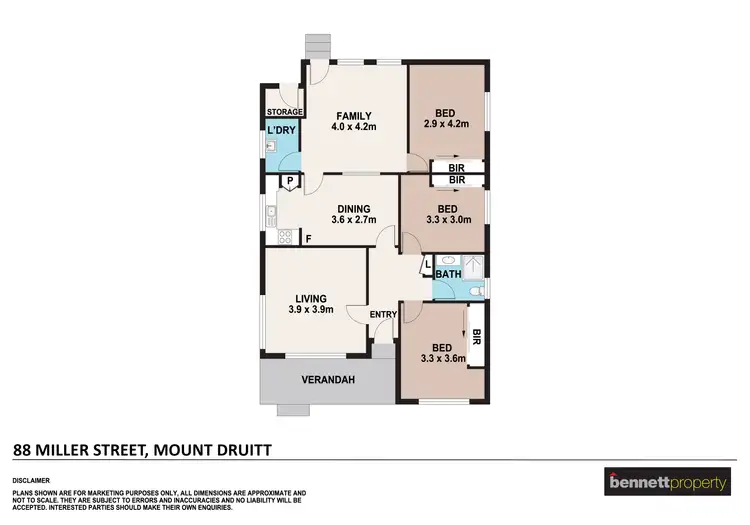 Floorplan of Homely house listing, 88 Miller Street, Mount Druitt NSW 2770