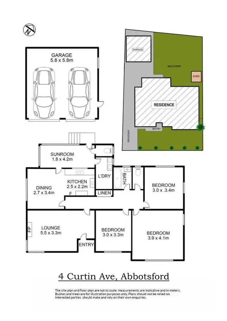 Floorplan of Homely house listing, 4 Curtin Avenue, Abbotsford NSW 2046