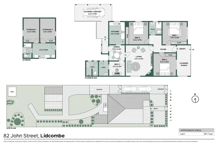 Floorplan of Homely house listing, 82 John Street, Lidcombe NSW 2141
