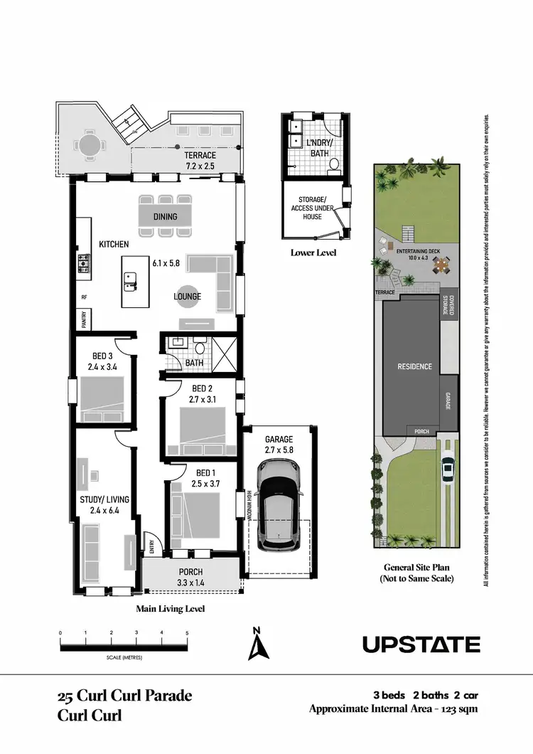 Floorplan of Homely house listing, 25 Curl Curl Parade, Curl Curl NSW 2096