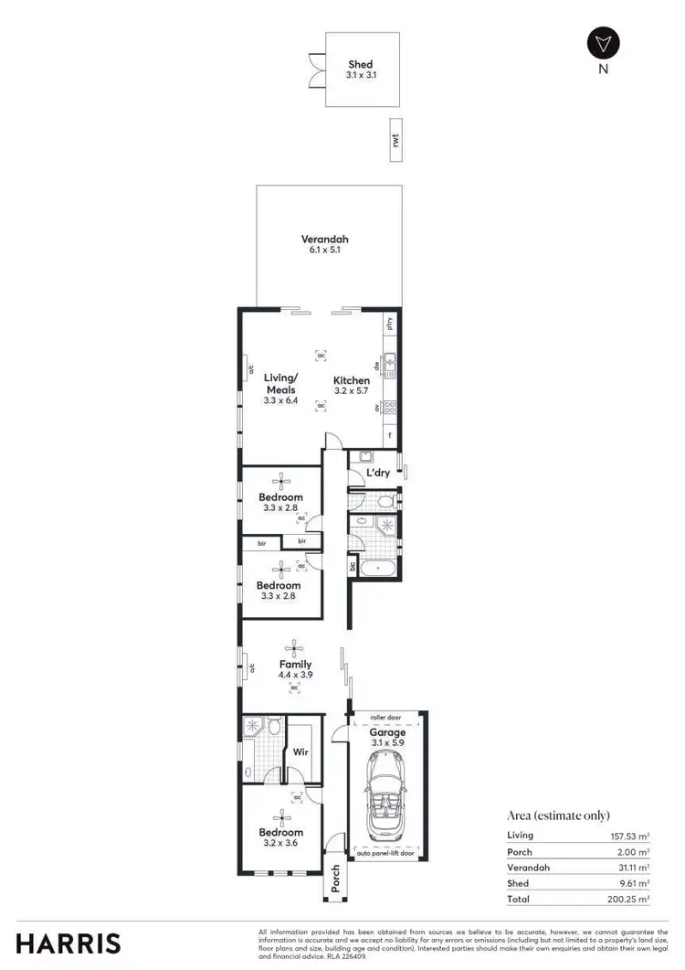Floorplan of Homely house listing, 4A Frontenac Avenue, Panorama SA 5041