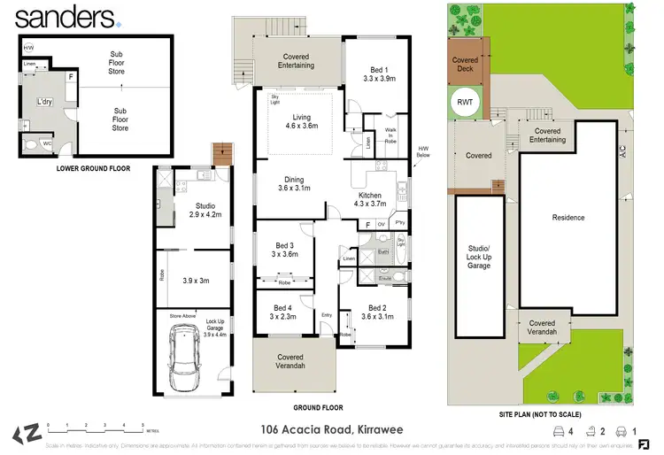 Floorplan of Homely house listing, 106 Acacia Road, Kirrawee NSW 2232