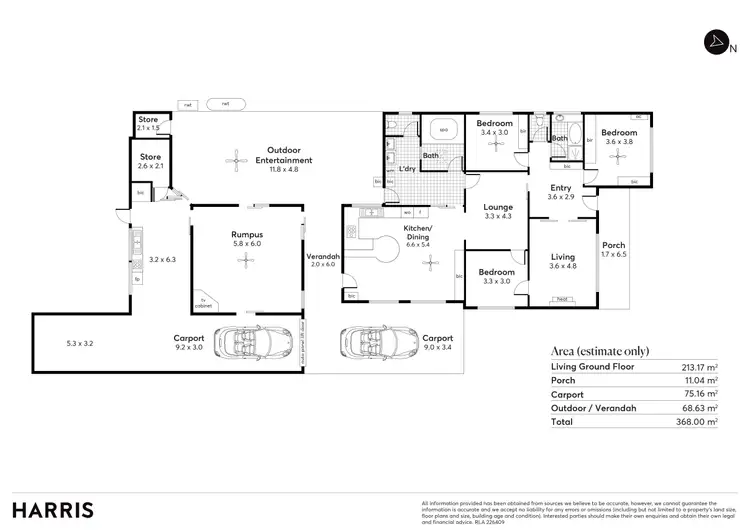 Floorplan of Homely house listing, 78 Beaconsfield Terrace, Ascot Park SA 5043