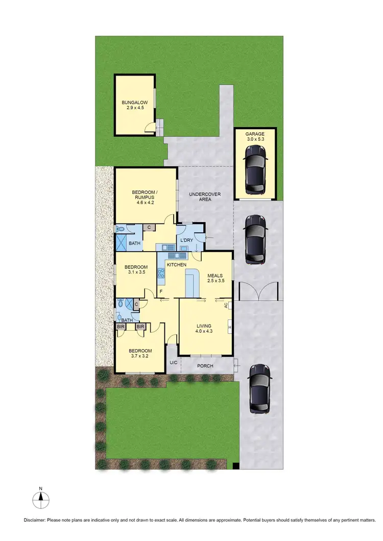 Floorplan of Homely house listing, 10 Kelverne Street, Reservoir VIC 3073