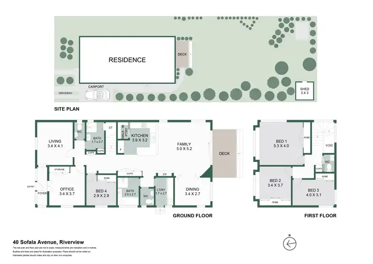 Floorplan of Homely house listing, 40 Sofala Avenue, Riverview NSW 2066