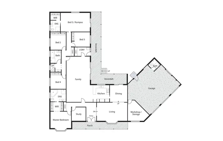 Floorplan of Homely house listing, 18 Buntine Crescent, Isaacs ACT 2607
