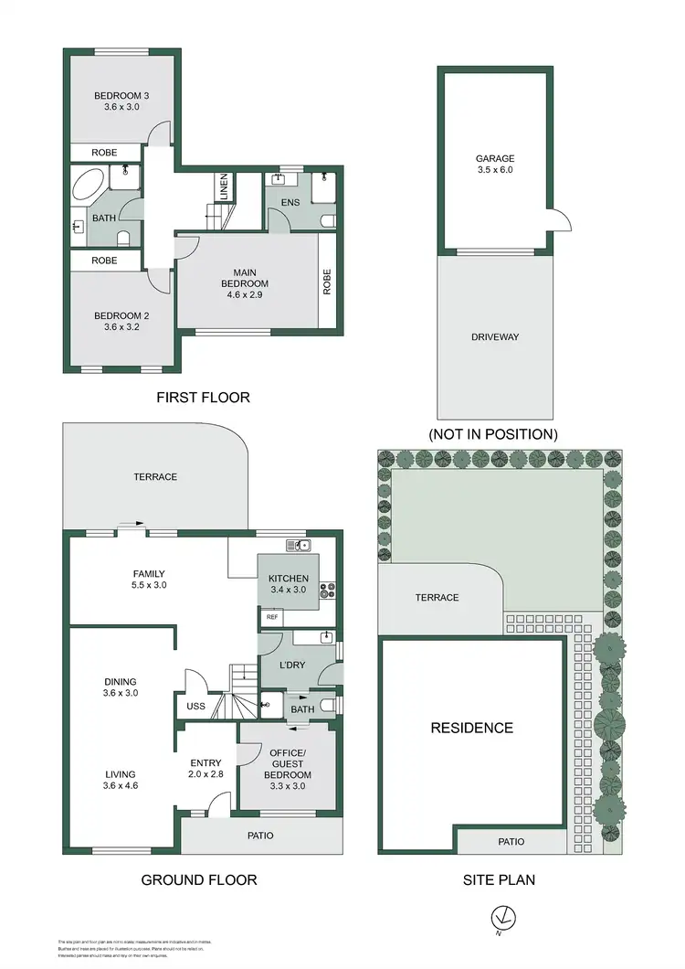 Floorplan of Homely townhouse listing, 87B Peacock Street, Seaforth NSW 2092