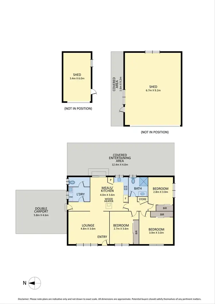 Floorplan of Homely house listing, 28 Wrixon Street, Romsey VIC 3434