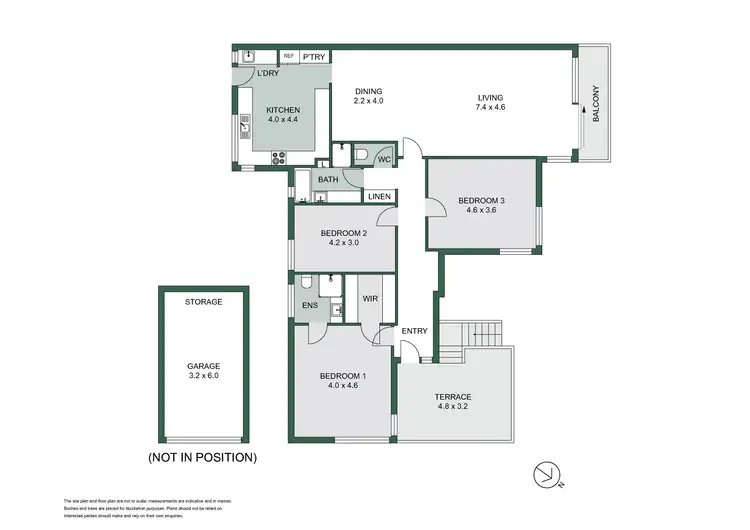 Floorplan of Homely apartment listing, 1/8 Silex Road, Mosman NSW 2088