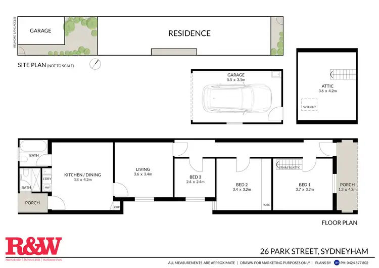 Floorplan of Homely house listing, 26 Park Road, Sydenham NSW 2044