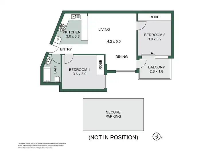 Floorplan of Homely apartment listing, 74/21 East Crescent Street, Mcmahons Point NSW 2060