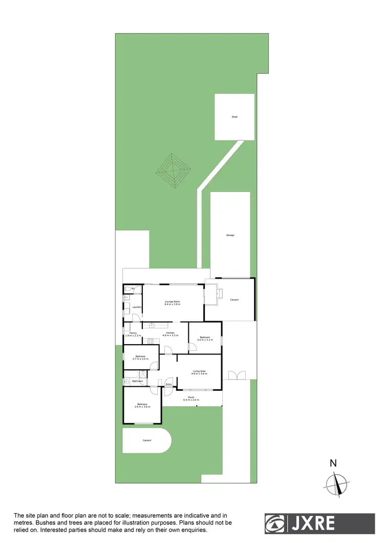 Floorplan of Homely house listing, 35 Inverness Street, Clarinda VIC 3169