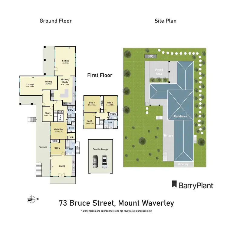 Floorplan of Homely house listing, 73 Bruce Street, Mount Waverley VIC 3149