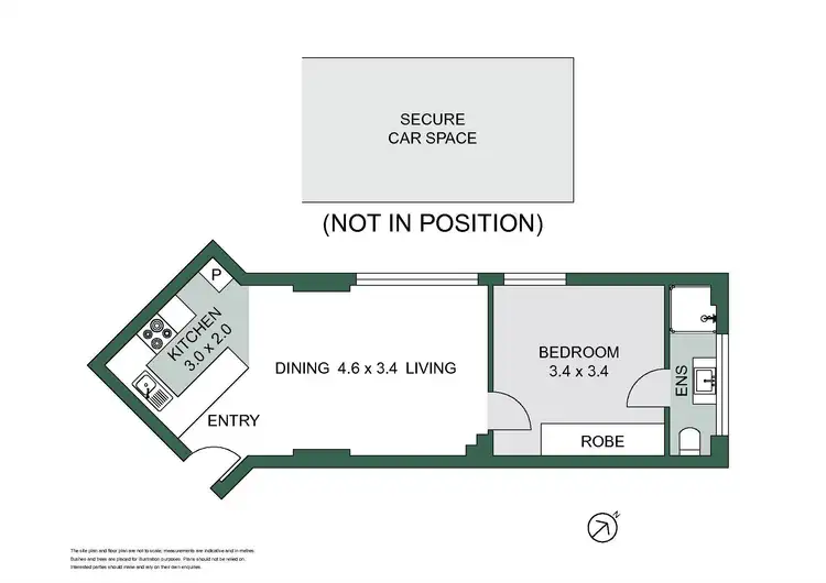 Floorplan of Homely apartment listing, 75/21 East Crescent Street, Mcmahons Point NSW 2060