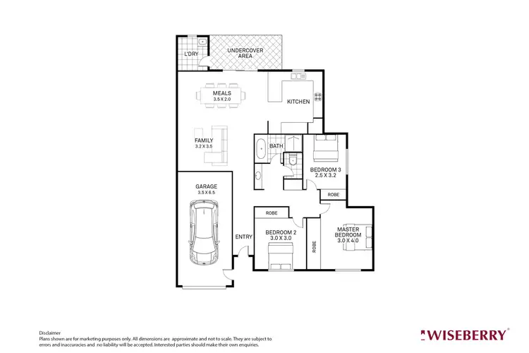Floorplan of Homely unit listing, 2/5 Alisa Close, Lake Haven NSW 2263