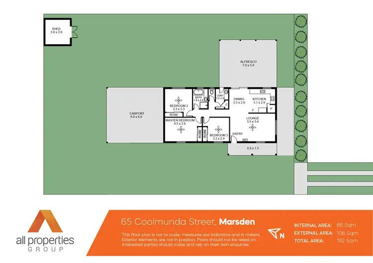 Floorplan of Homely house listing, 65 Coolmunda Street, Marsden QLD 4132