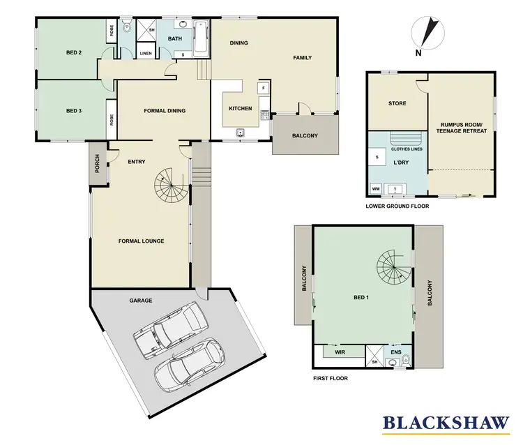 Floorplan of Homely house listing, 33 Getting Crescent, Campbell ACT 2612