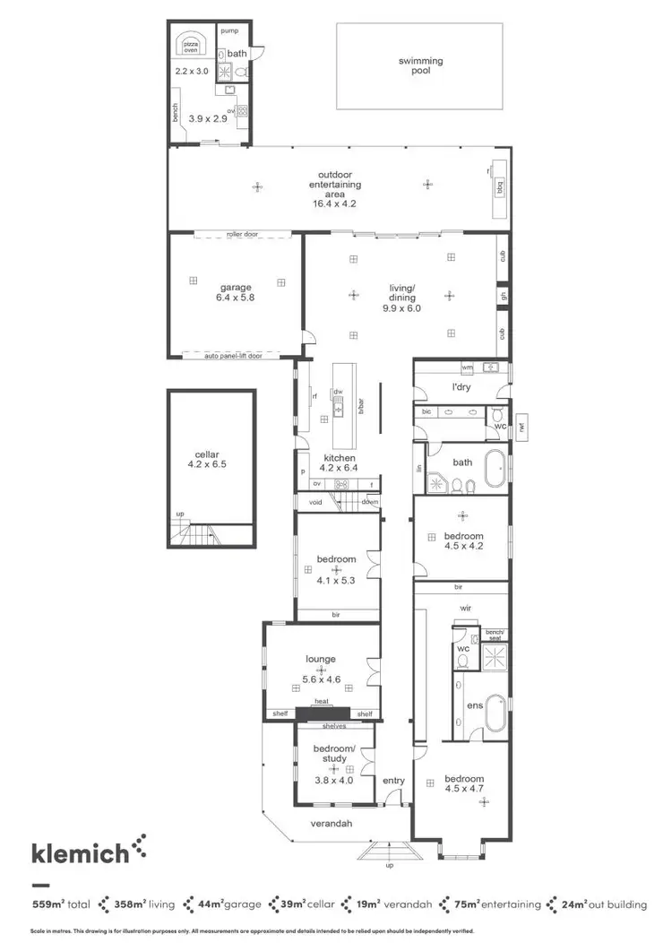 Floorplan of Homely house listing, 93 Fifth Avenue, Joslin SA 5070
