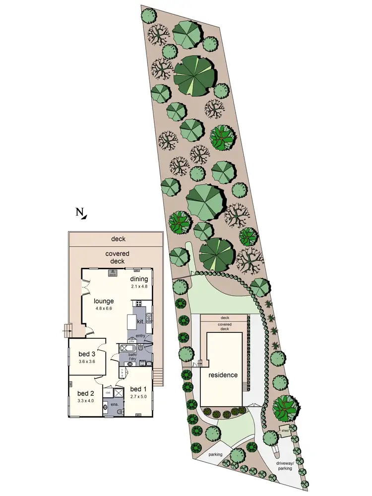 Floorplan of Homely house listing, 6 View Street, Warburton VIC 3799