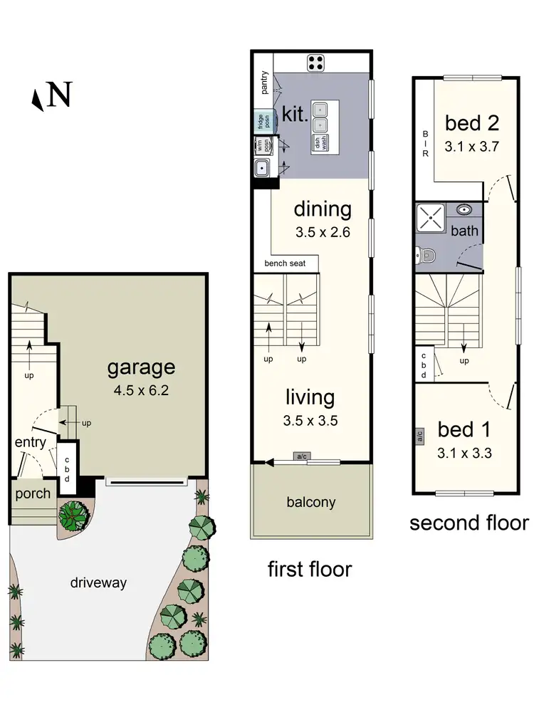 Floorplan of Homely house listing, 8 Berwick Street, Lilydale VIC 3140