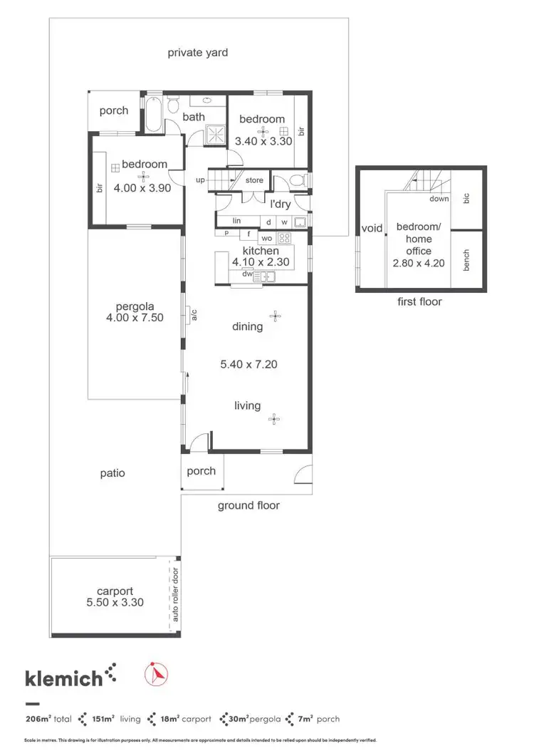 Floorplan of Homely house listing, 3/9 Adelaide Street, Maylands SA 5069