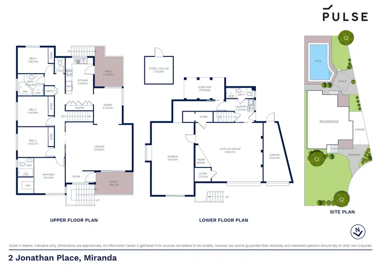 Floorplan of Homely house listing, 2 Jonathan Place, Miranda NSW 2228