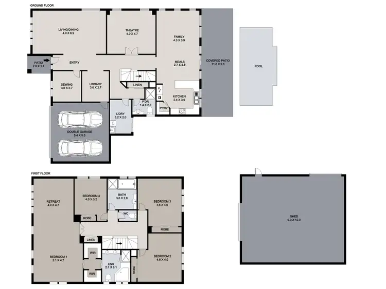 Floorplan of Homely house listing, 35 Galilee Court, Glenlogan QLD 4280