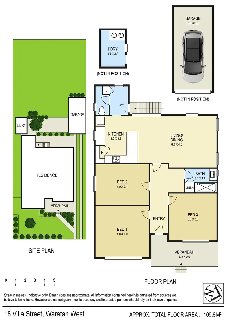 Floorplan of Homely house listing, 18 Villa Road, Waratah West NSW 2298