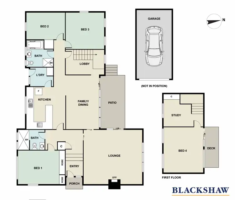Floorplan of Homely house listing, 18 Pera Place, Red Hill ACT 2603
