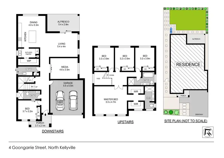 Floorplan of Homely house listing, 4 Goongarrie Street, North Kellyville NSW 2155