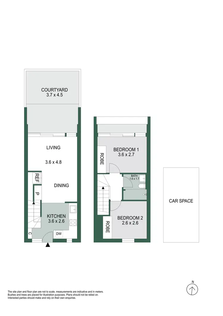 Floorplan of Homely apartment listing, 21/8 Bennetts Grove Avenue, Paddington NSW 2021