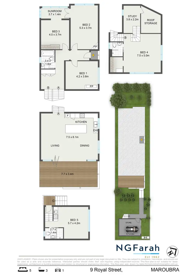 Floorplan of Homely house listing, 9 Royal Street, Maroubra NSW 2035