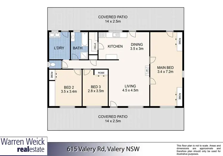 Floorplan of Homely rural property listing, 615 Valery Road, Bellingen NSW 2454
