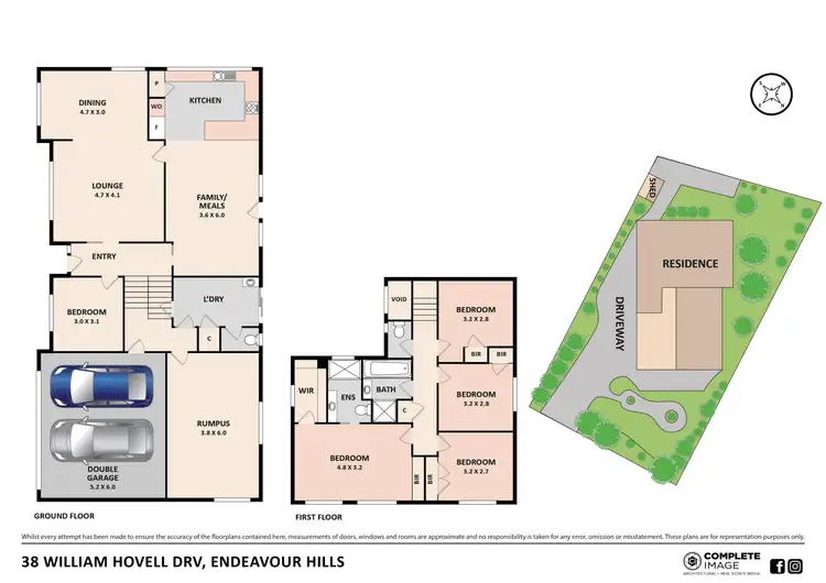 Floorplan of Homely house listing, 38 William Hovell Drive, Endeavour Hills VIC 3802