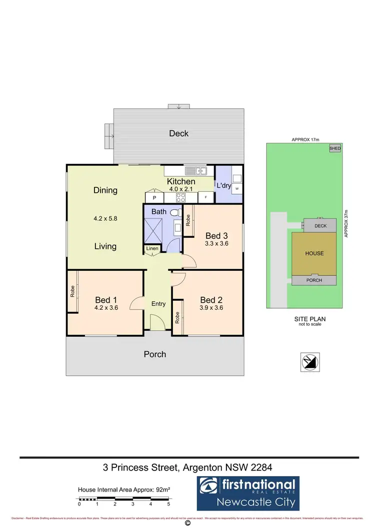 Floorplan of Homely house listing, 3 Princess Street, Argenton NSW 2284