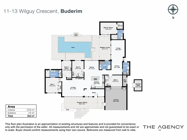 Floorplan of Homely house listing, 11-13 Wilguy Crescent, Buderim QLD 4556